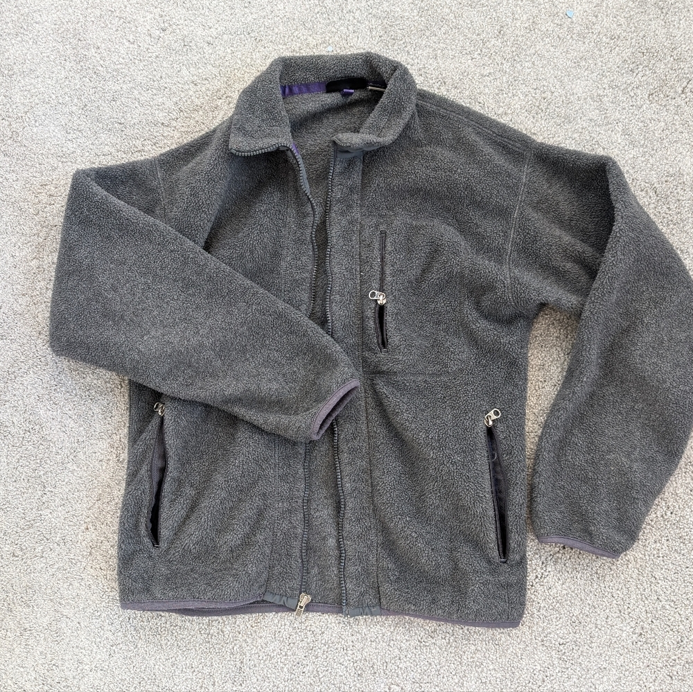 Vintage Patagonia Grey Fleece Zip Up